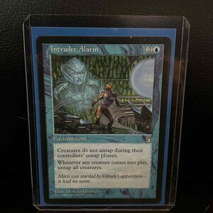Intruder Alarm  Stronghold Magic: the Gathering Trading Card